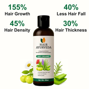 Hair Ayurveda – Strong Ayurvedic Hair Re-growth Oil, Premium Quality